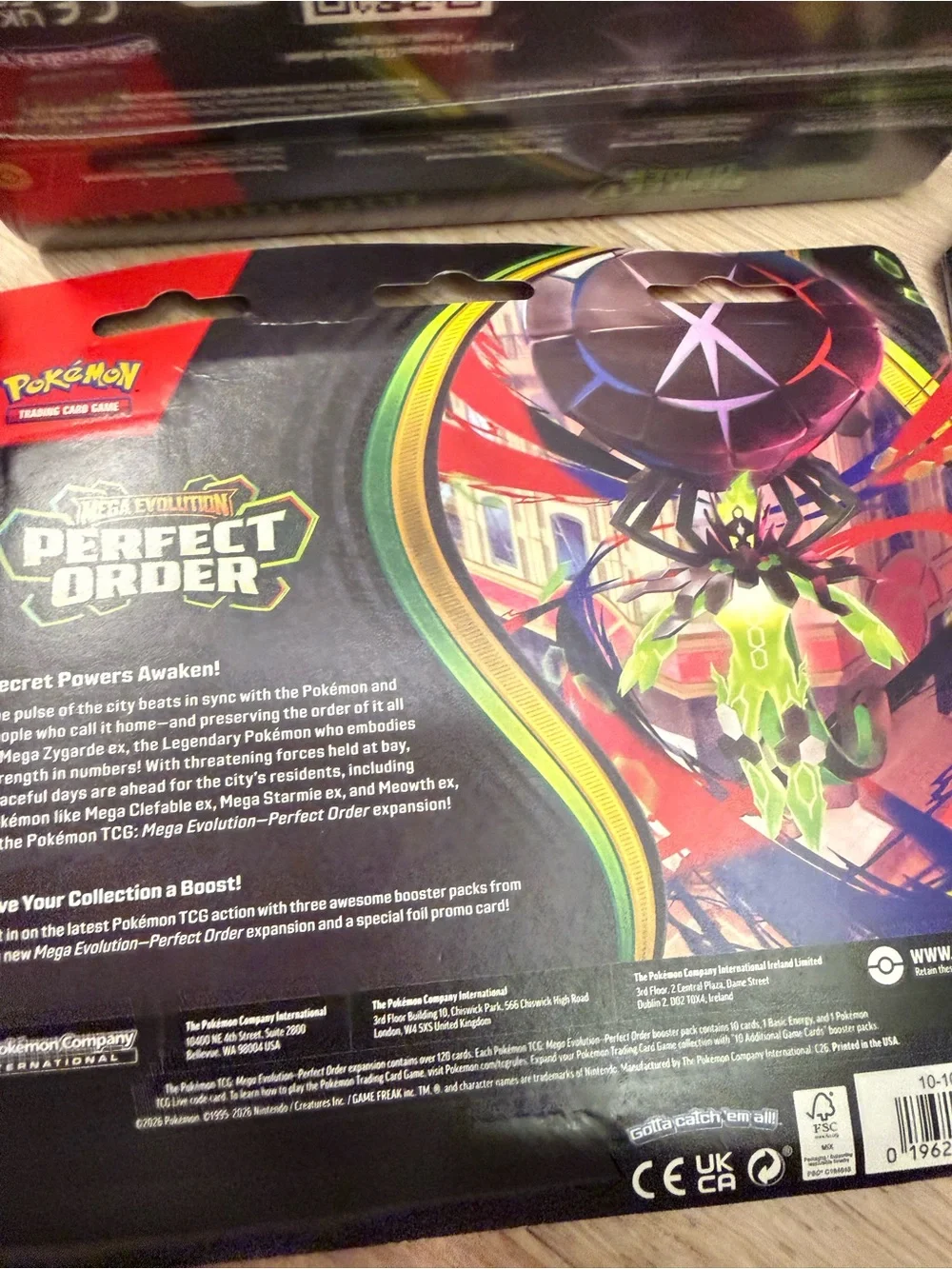 Pokemon TCG Mega Evolution Perfect Order Bundle ETB, Booster, + Packs